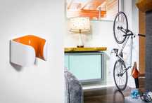 Suport bicicleta perete mobila lemn Clug (original)