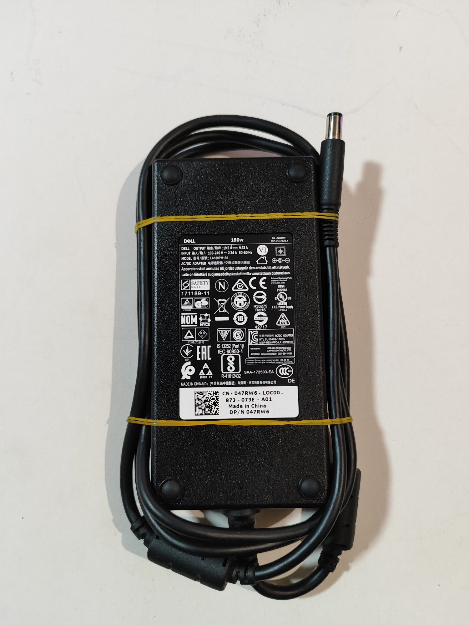 Оригинално зарядно DELL 19.5V / 9.23A / 180W