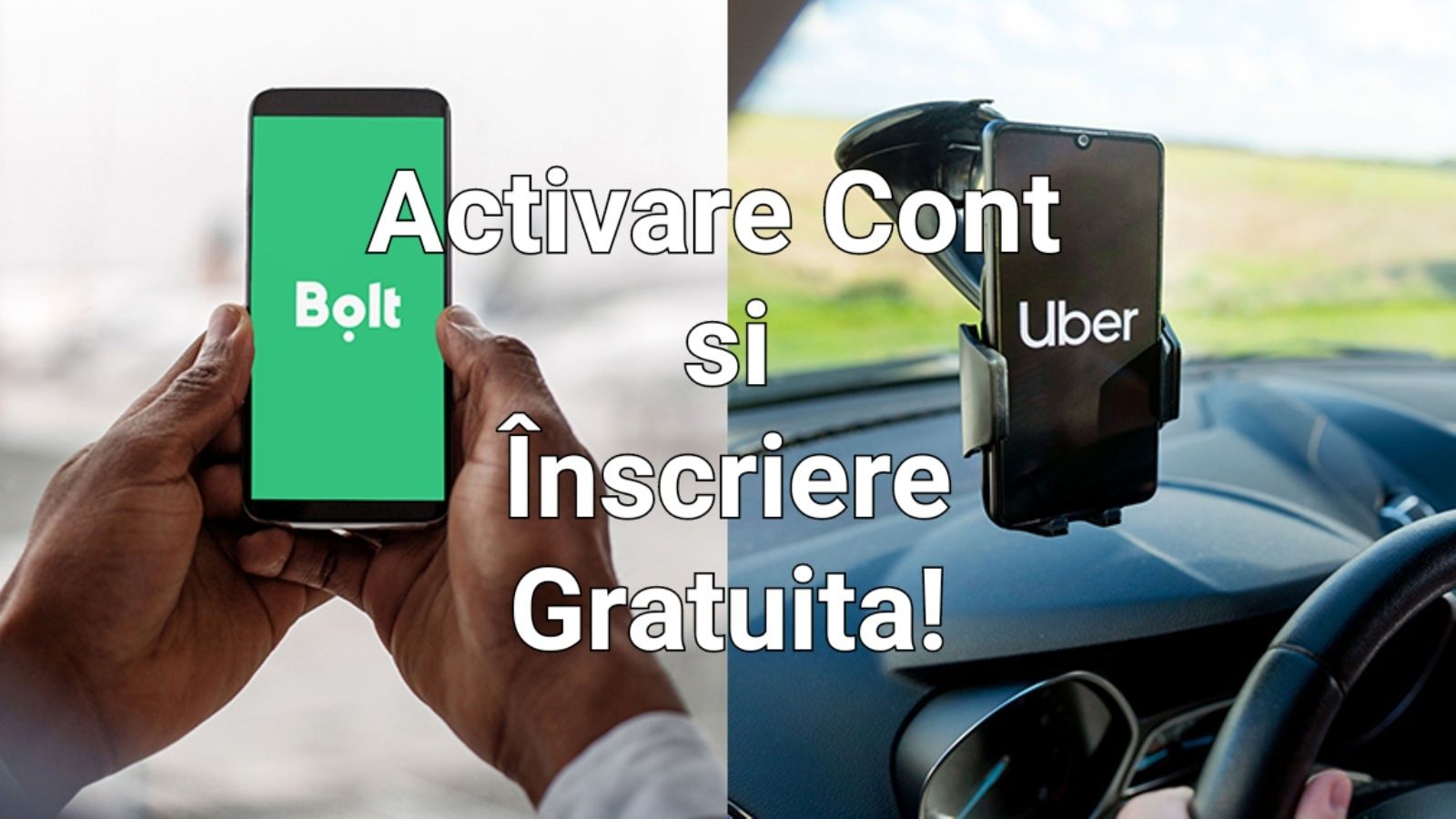 Firma Uber Bolt Atestate si Autorizatii Soferi Parteneri