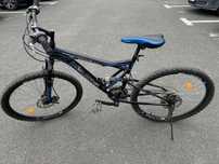 Bicicleta Velors MTB, full suspension