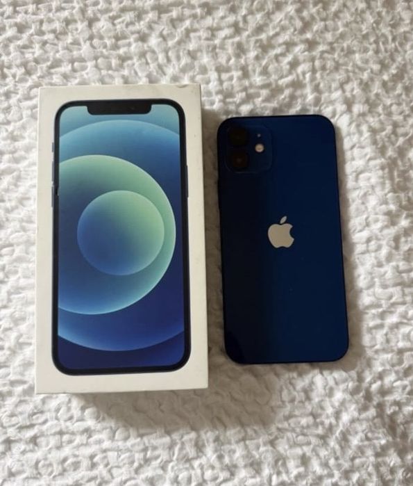 iPhone 12 128GB Blue, full box, Nota 10/10