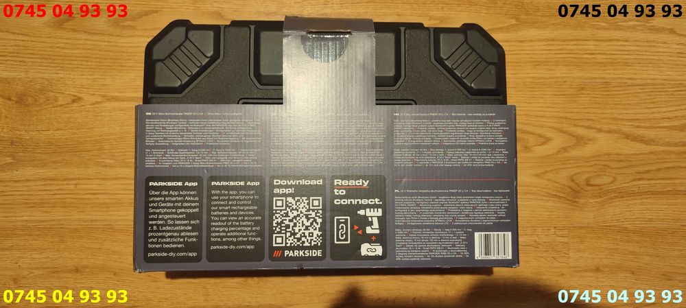 filetanta bormasina PARKSIDE PABSP 20 Li C4 NOUA completa garantie