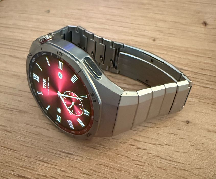 Smartwatch Huawei Watch GT 5 Pro, 46MM, Titanium Case, Titanium Strap