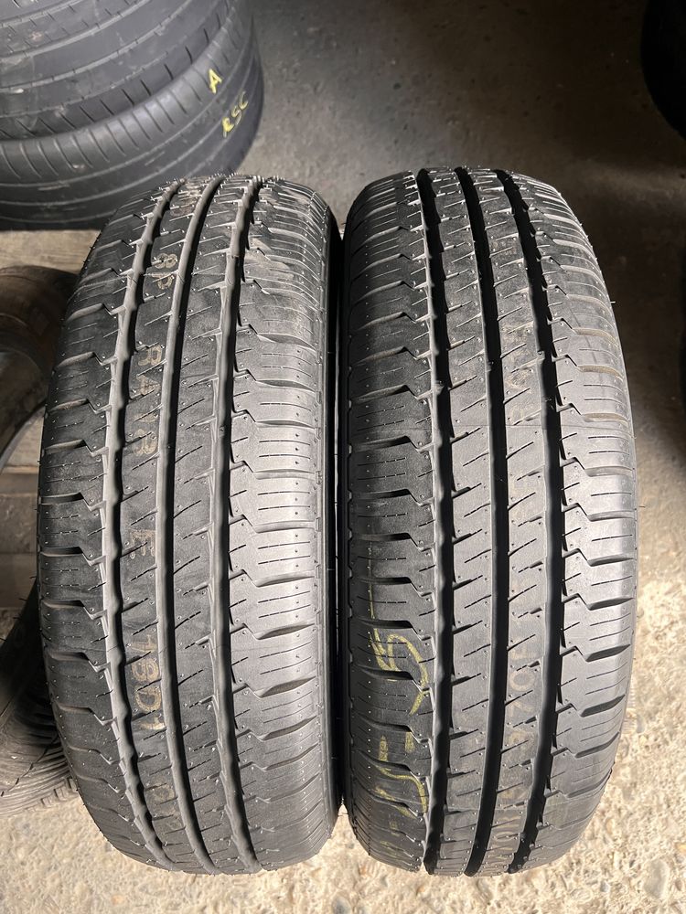 2 anvelope vara NOI 195/70/15 C , Hankook