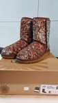UGG-uri colorate cu  paiete