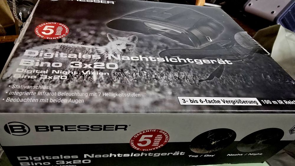 BRESSER Бинокъл за нощно виждане 3x20 G