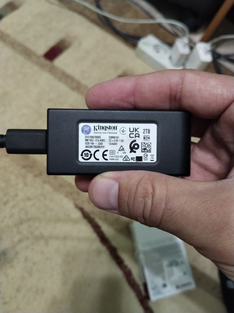 Внешний ssd диск 2tb Kingston SXS