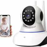 Camera video rotativa de interior, IP, WiFi