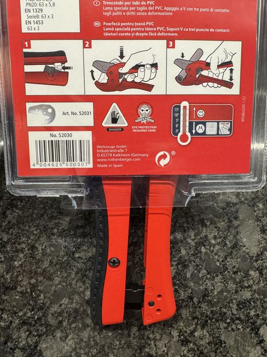 Ножица Rothenberger Rocut 63