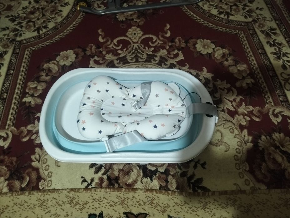 Кроватка детская ванночка рюкзак платформа