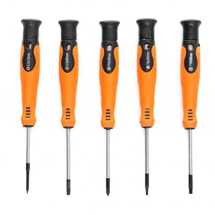 Комплект 14бр. отвертки и клещи