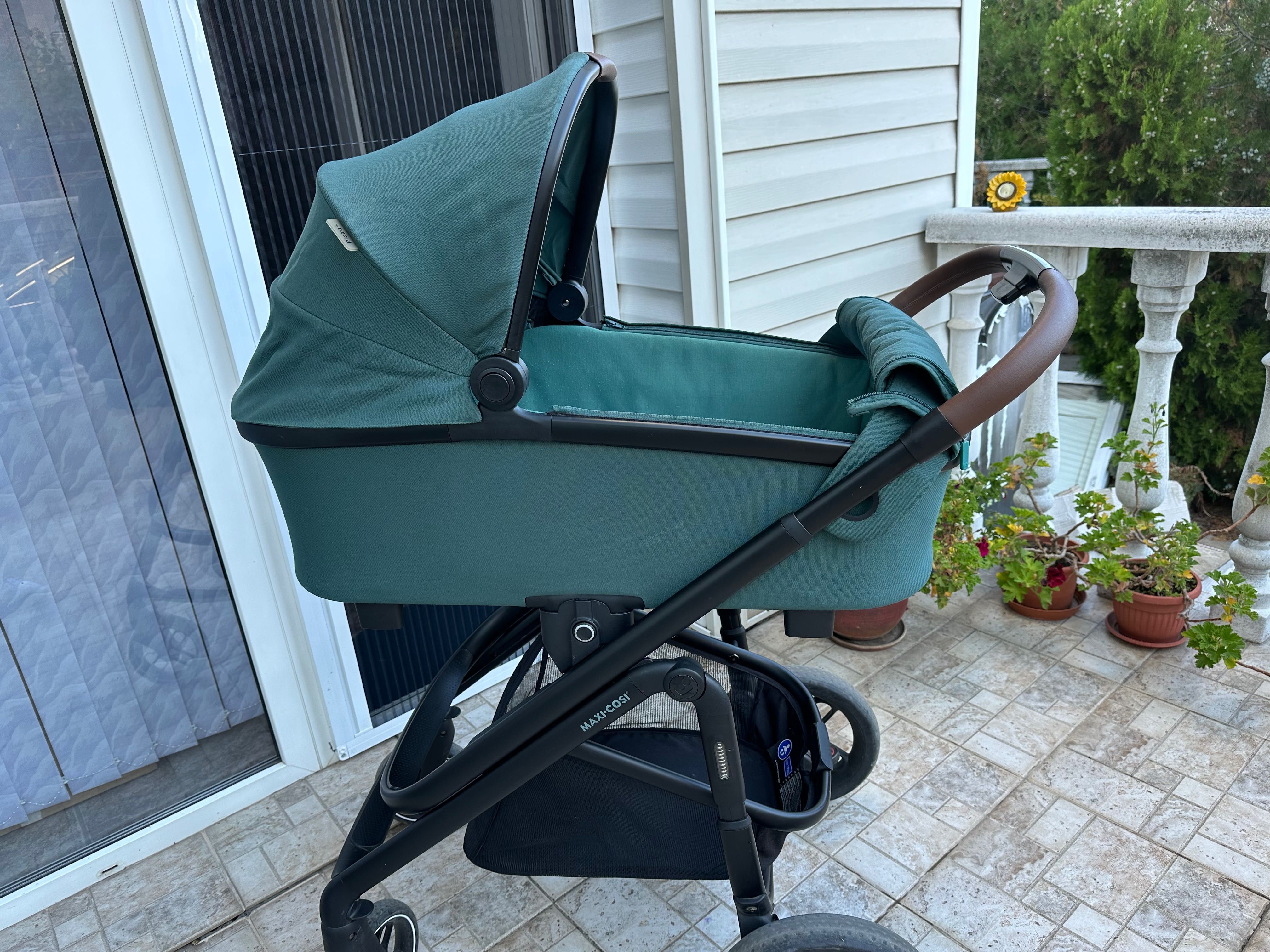 Maxi-Cosi  Plaza + 2в1 - Essential Green Чисто нова лятна седалка