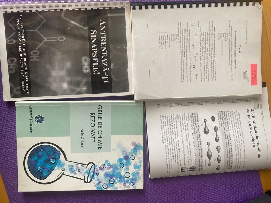 Admitere medicina UMFCD grile biologie - chimie + manual