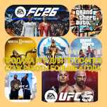 Игры на пс4 пс5 PS5,PS4 FIFA 25, UFC 4,MK 11,GTA V FC25
