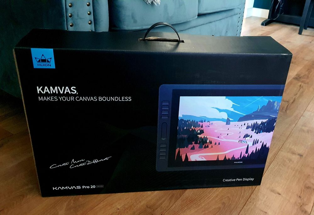 Tableta Grafica noua  - Huion Kamvas Pro 20. 2019