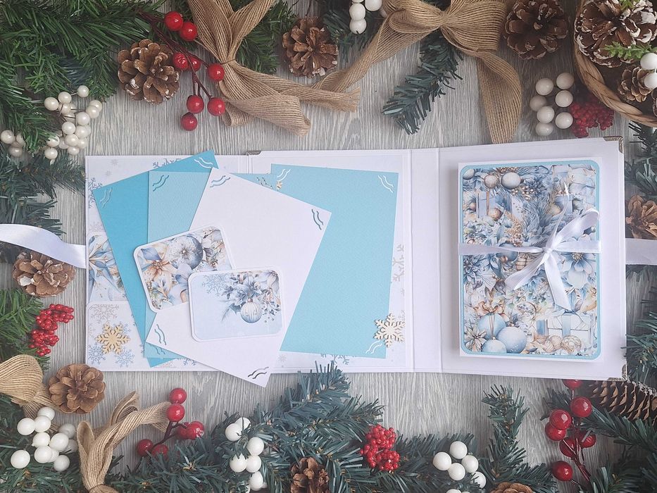 Мини скрапбук албуми с коледна тематика /61.2