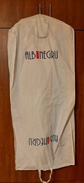Rochie de mireasa unicat Agnes Toma/Alb si Negru