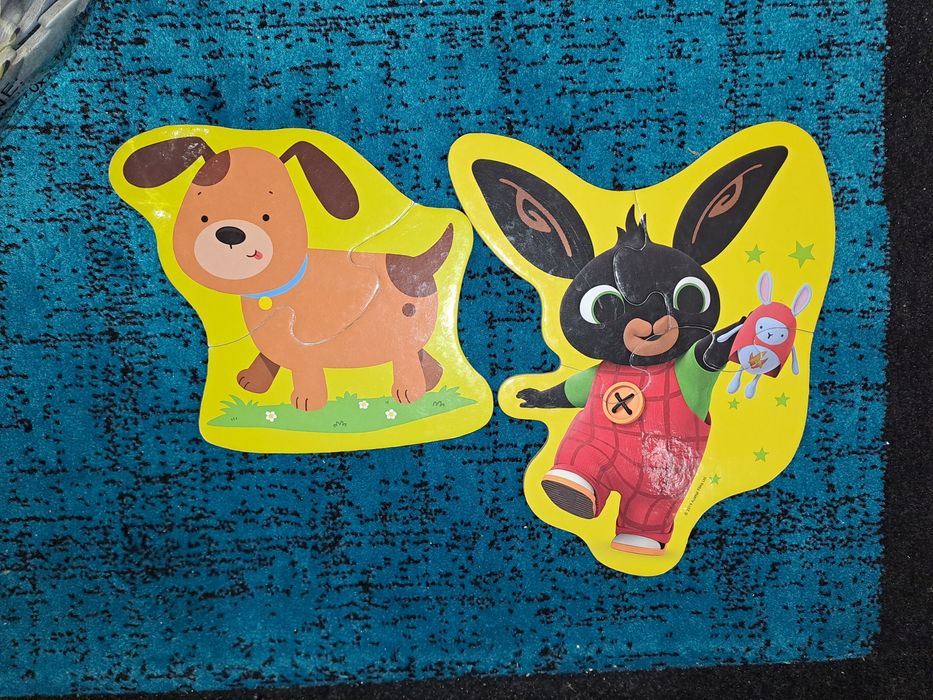 Puzzele cu piese mari 1-3 ani