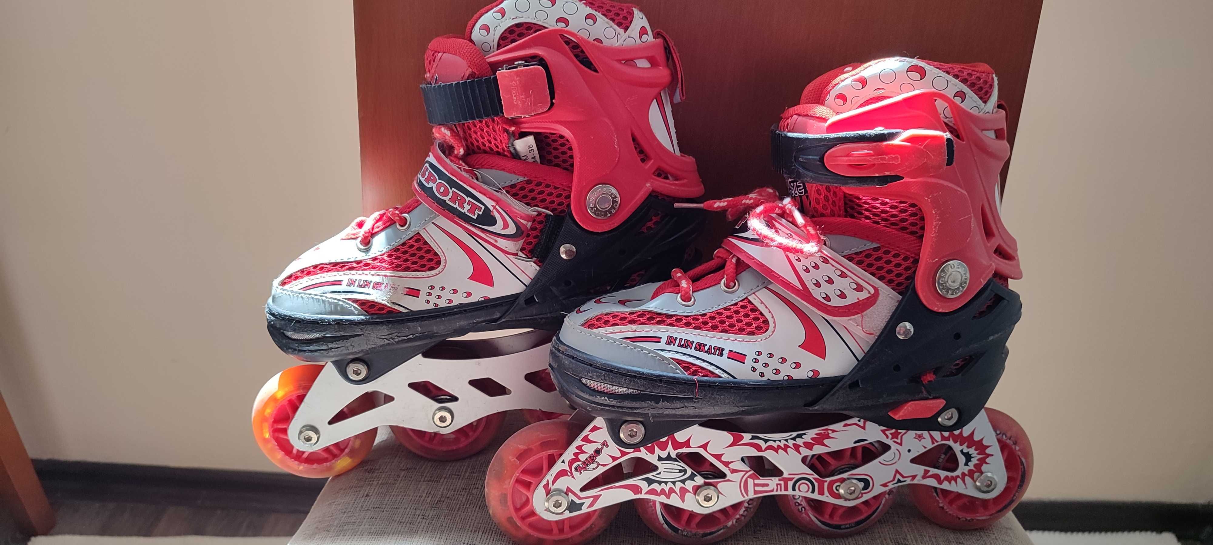 Детски Ролери In Line Skate Sport номер 34-38