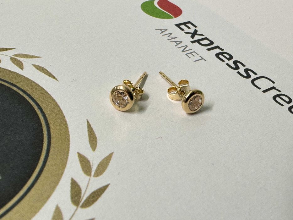 Cercei aur 14K 0.87g (B.59841.3 Tatarasi) Garantie 2 ani