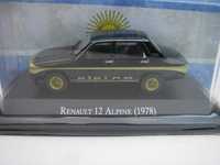 Macheta Renault 12 Alpine  1/43  Altaya Salvat Argentina