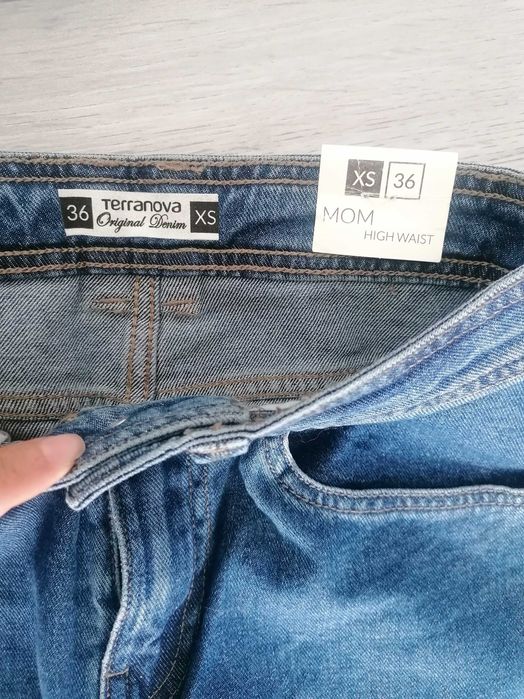 Blugi dama mom fit noi xs