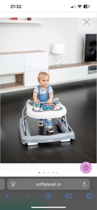 Babymoov Premergator Walker 2in1 pentru 6m+ , din zinc