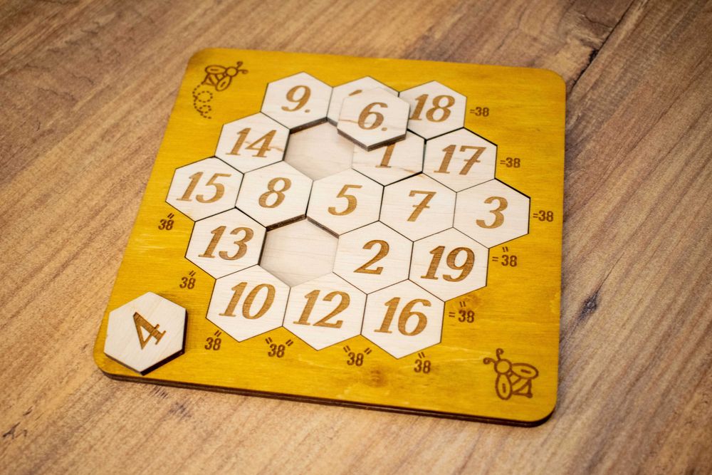 Дървен Пъзел Математически Кошер - Аристотел