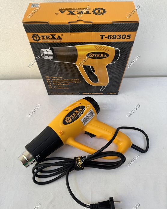 Бепул доставка строительный фен Texa новый