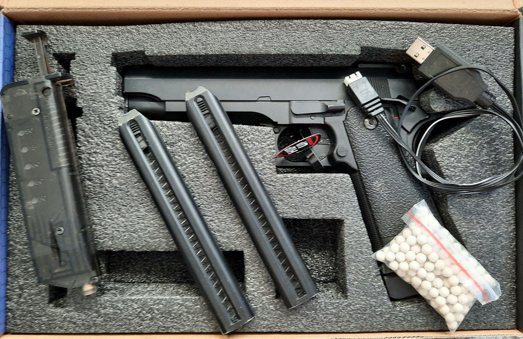 Replica Pistol Airsoft Electric CM.128S Mosfet Edition Cyma