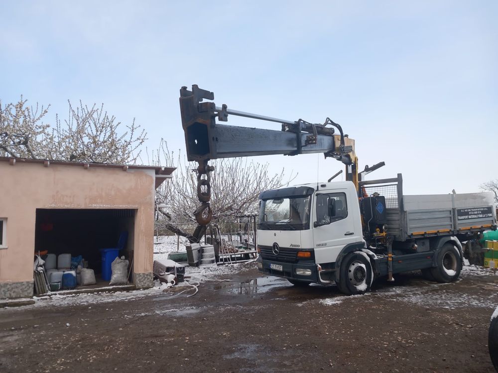 Ofer servicii de transport TIR, Basculanta si Macara