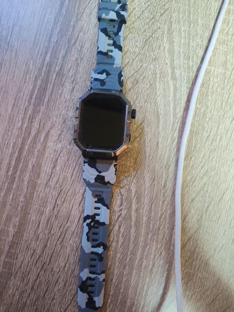 GW55 Smartwatch Гласов асистент Компас в реално време Bluetooth разгов