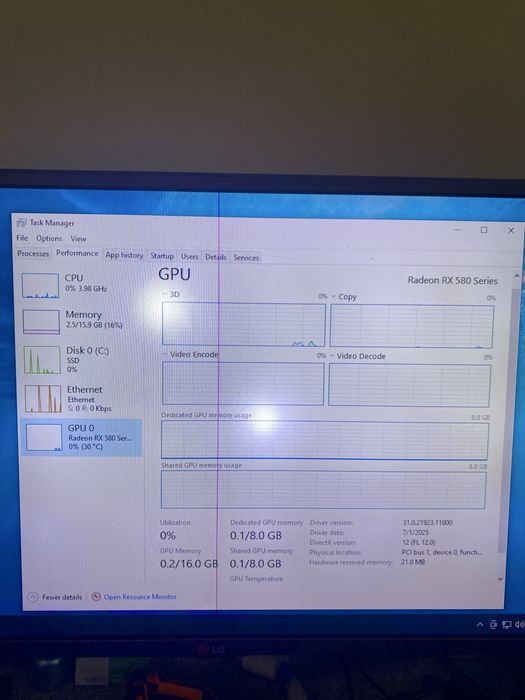 PC Light Gaming / Office i7-4790 RX 580 8Gb
