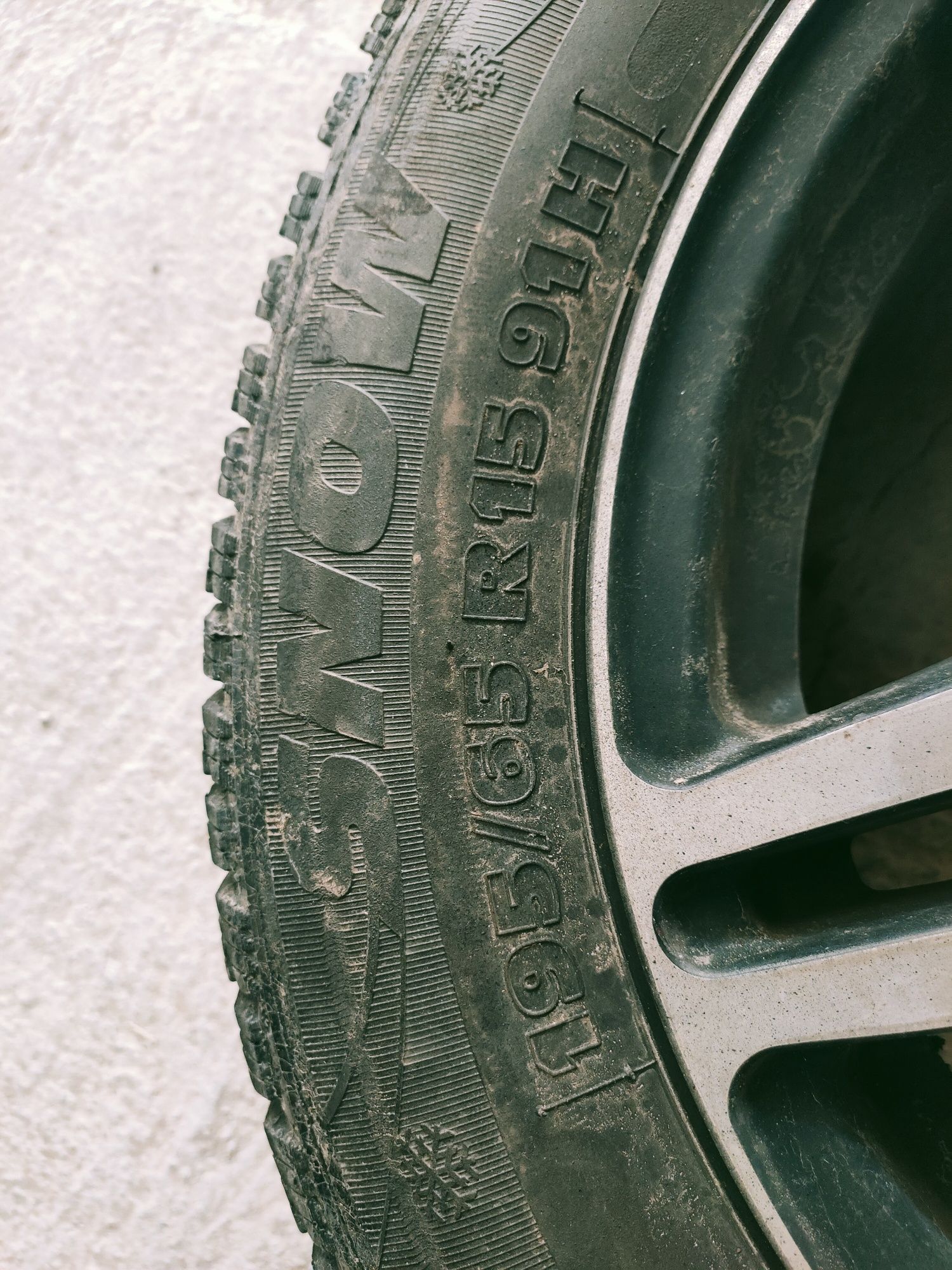 Лети джанти BMW 15" Style 167 със Зимни гуми  195/65/15 на един сезон