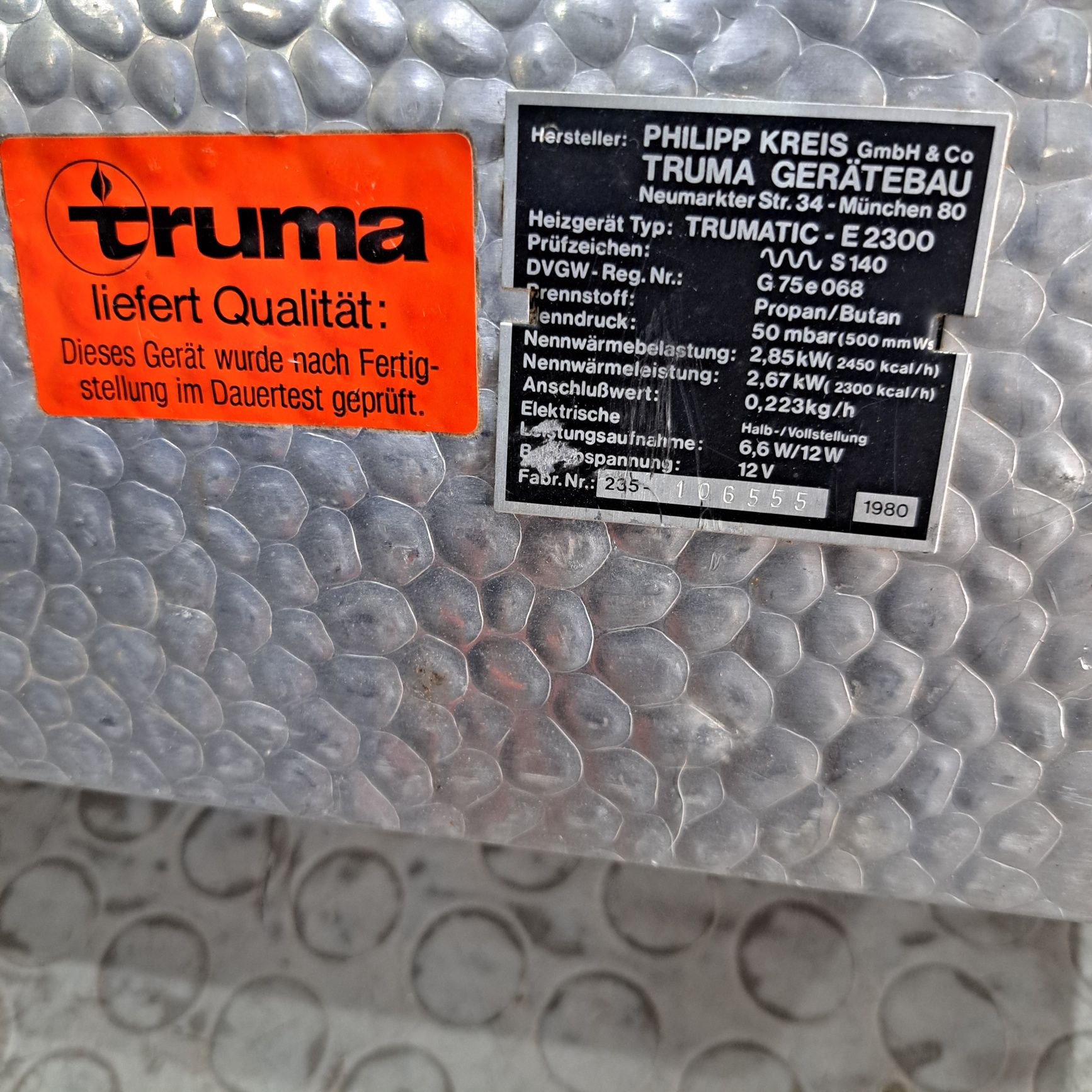 Печка за кемпер или каравана  трума ,trumatic - e 2300