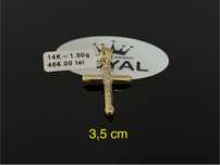 Bijuteria Royal CB : Pandant aur 14k 1,30gr