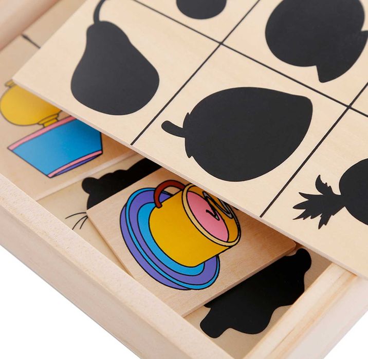 Игра на сенки Стем Монтесори Образователна асоциация и игра за памет