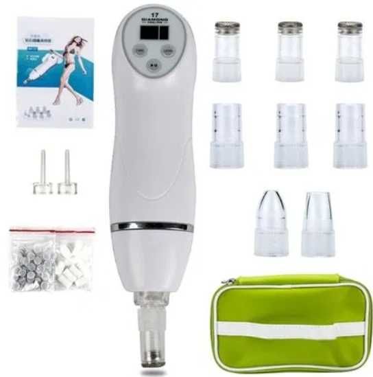 Уред за диамантено микродермабразио, вакуум за лице, акне, пилинг