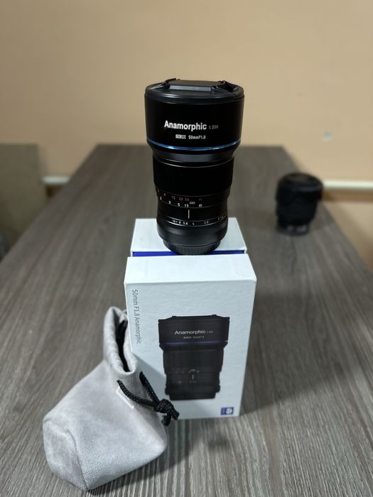 Объектив: Sirui 50mm f/1.8 Anamorphic 1.33x для Sony E-Mount