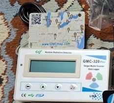 Dozimetru cu baterie, GQ, Geiger GMC-320+, port USB, Alb