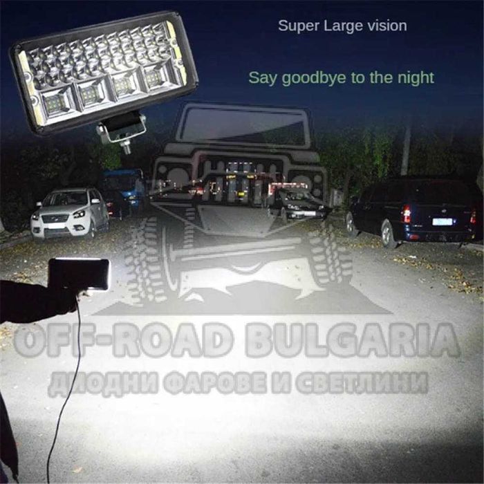 177W Диоден Фар за Трактор Боен Фар Диодни фарове за трактори мотокари