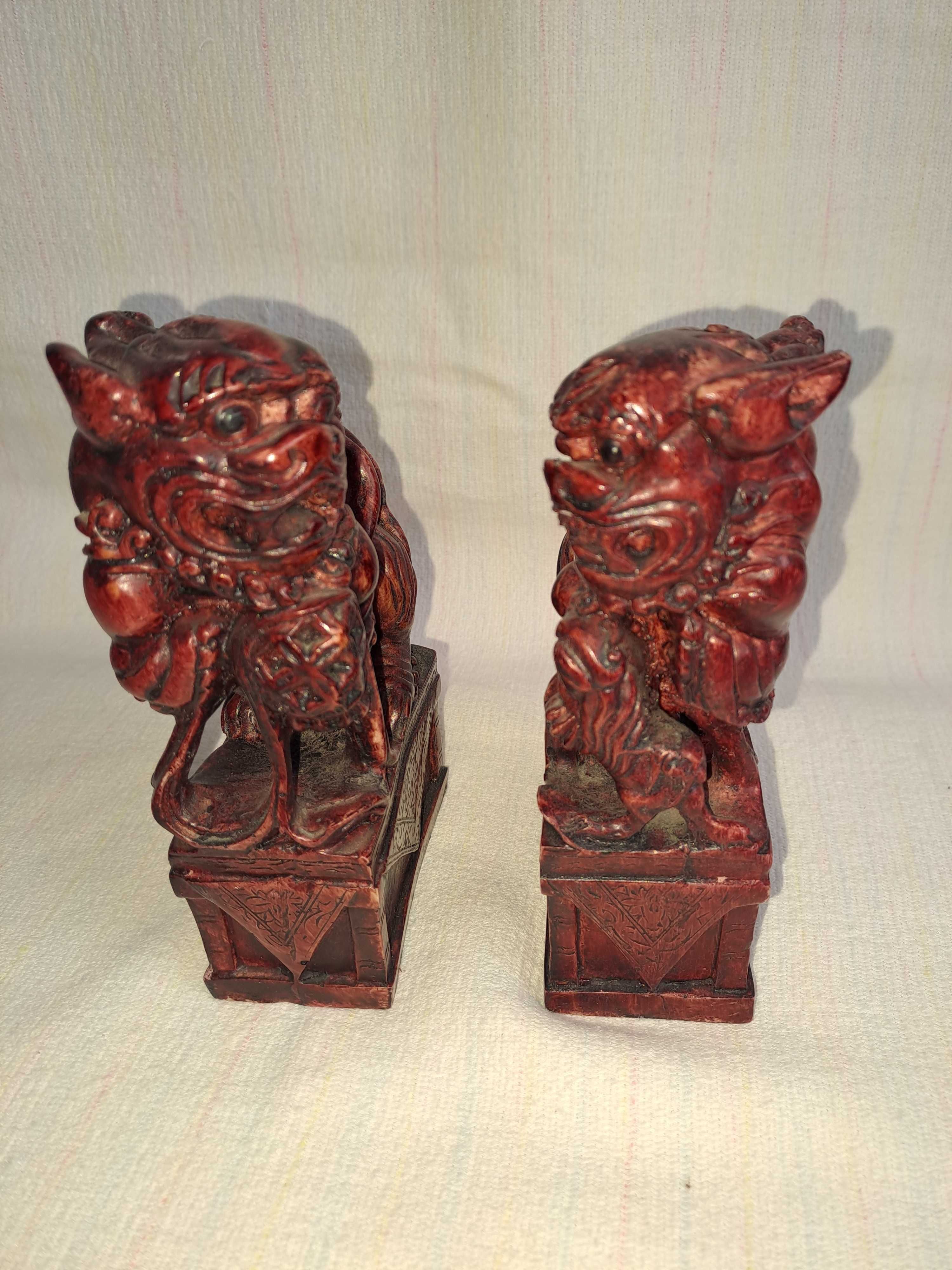statueta caine fu rasina 15 cm cadou decor