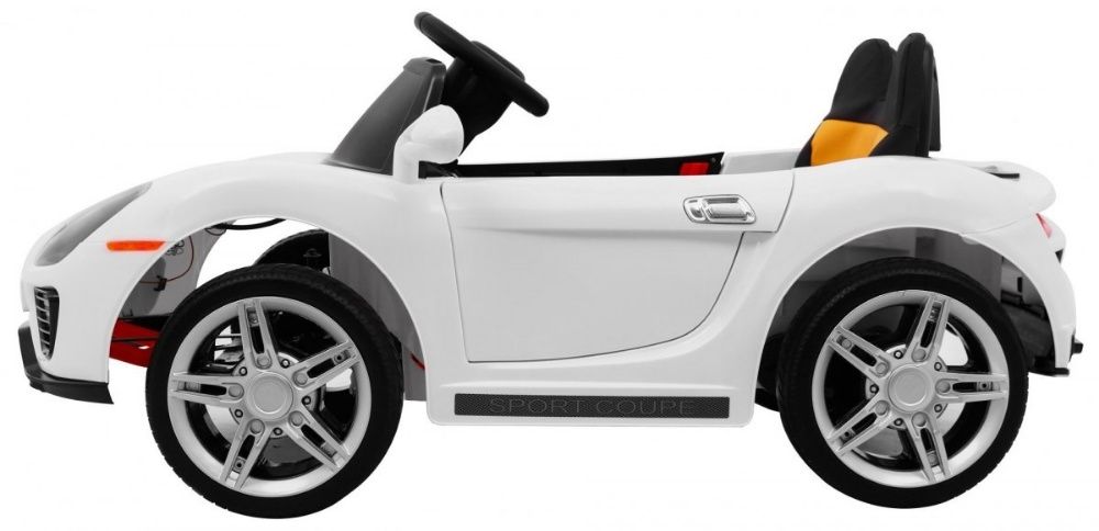 Masinuta electrica pentru copii cu telecomanda ROADSTER (7188) Alb