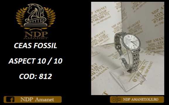 NDP Amanet NON-STOP Bld.Iuliu Maniu nr. 69 Ceas FOSSIL dama (812)