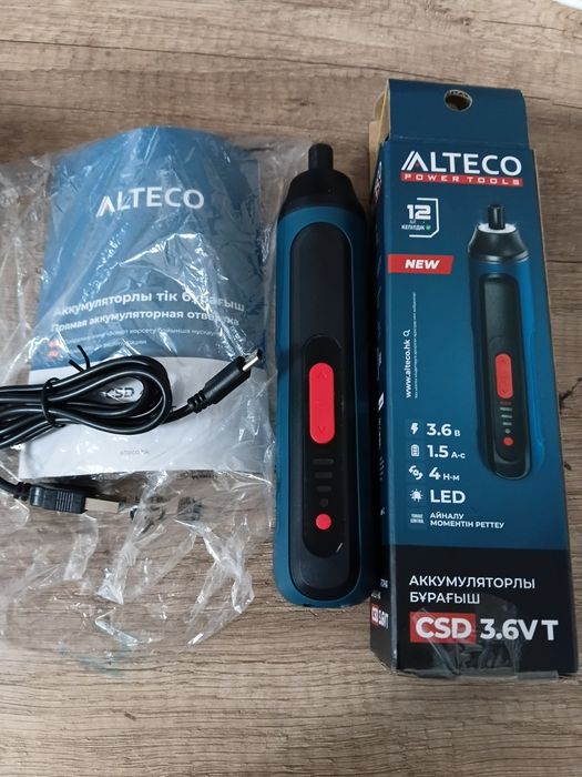 аккумуляторная отвёртка ALTECO