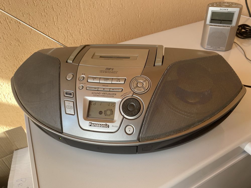 Radio casetofon cu cd mo3 Panasonic RX ES 23