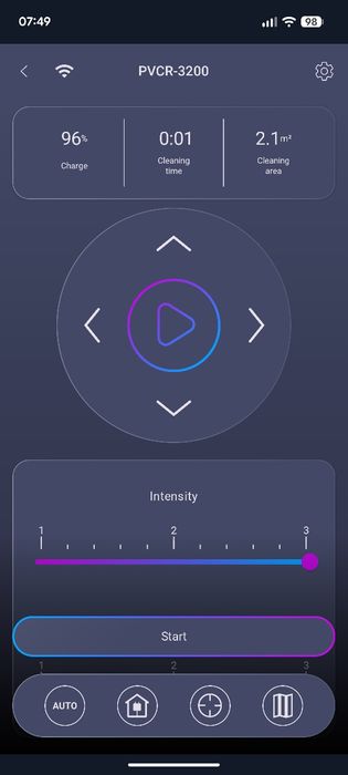 Робот пылесос Polaris моющий