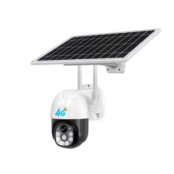 Уличные камеры видеонаблюдения V380 , Ptz-камера на солнечной батарее