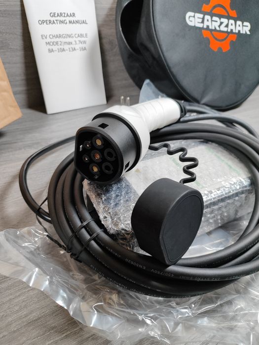 ПРОМО ! GEARZAAR  3.7 kW Type 2 зарядно за  автомобили  / коли !