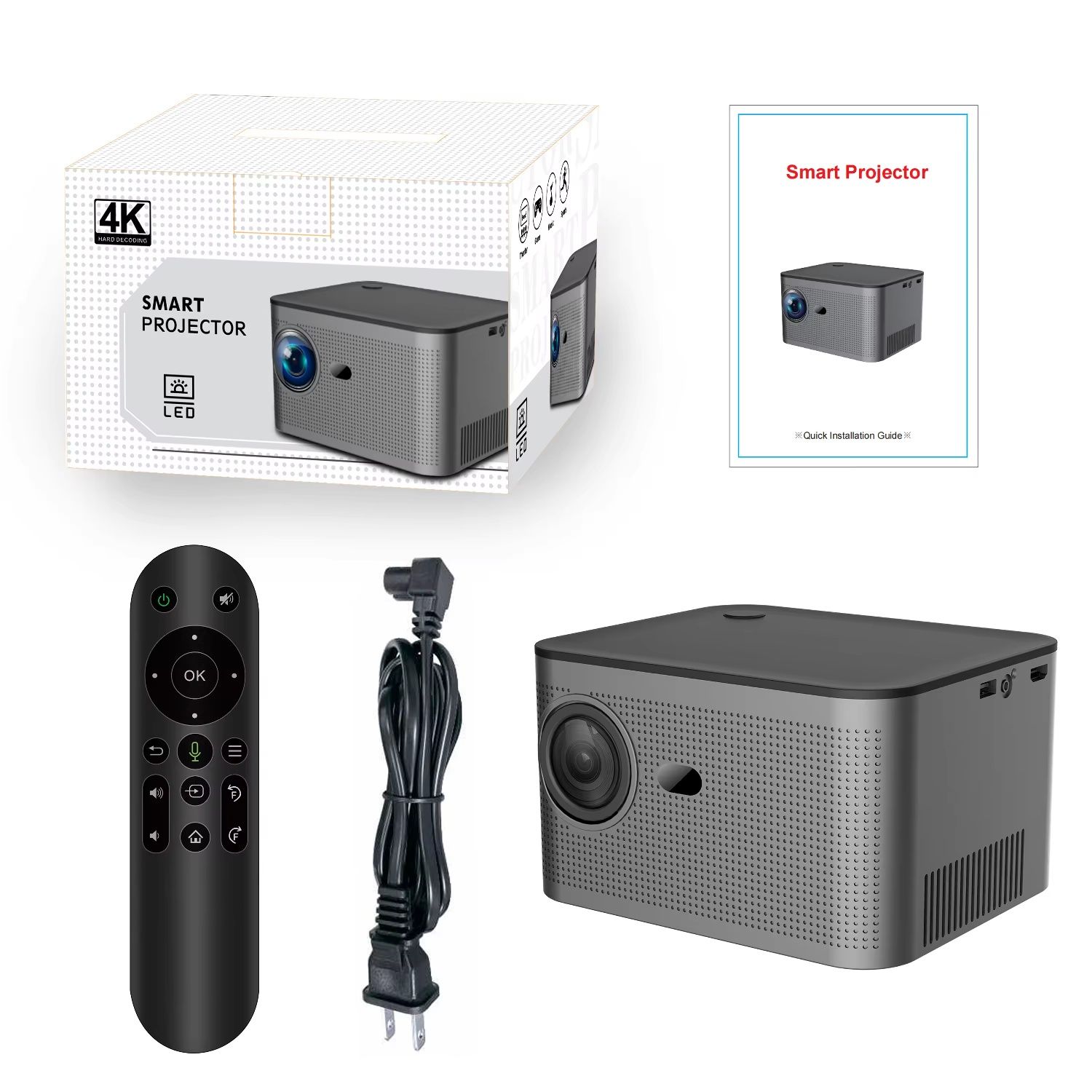• Smart WiFi Proektor HY-350 Full HD •